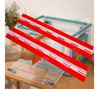 Set di 2 cerniere in acrilico da 300 mm per pianoforte, cerniera da 30,5 cm, per scatola trasparente fai da te, espositore