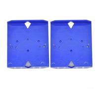 Set di 2 cerniere per armadietti, per cerniere a scomparsa da 35 mm e 40 mm, con sistema di allineamento centrale e posizionamento del punto di perforazione