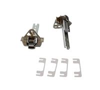 Set di 2 cerniere per frigorifero, adatte per Bosch, Whirlpool, Siemens, Neff, Constructa, numero parte 268698, 2285121, 00268698, 268699, 00268699, 00268699