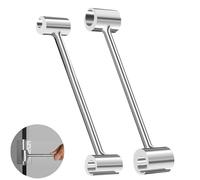 Set di 2 cerniere per porta, cerniere per porte, attrezzi per porte di sicurezza