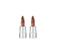 Set di 2 chiavi a bussola con PH1 PH2 PH3 per PZ1 per PZ2 PZ3 1/4 di pollice punte per applicazioni elettriche e meccaniche (PZ2)