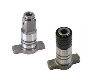 Set di 2 chiavi elettriche, adattatore esagonale da 1/4" con cuscinetto a sfera caricato a molla per trapano e driver, accessori in metallo per smontaggio dado tubo