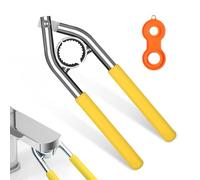 Set di 2 chiavi per perlatore, per miscelatore, in lega di acciaio al carbonio, per irrigatore, chiave perlatore, 21,5 - 27 mm