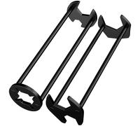 Set di 2 chiavi per rubinetto, rotazione a 360°, design a bussola a 7 punti, per lavelli da cucina e bagno, in lega spessa, adatta per tubi da 1/2 e 3/4