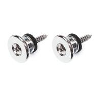 Set di 2 cinghie per chitarra serrature di sicurezza eleganti pulsanti set accessori in metallo serrature parte elettrica chitarra basso sicurezza Straplock