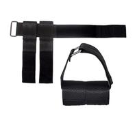 Set di 2 cinghie regolabili per cavigliere, attrezzature da palestra per la casa, set di supporto per caviglia robusto per fibbie per tendini posteriori