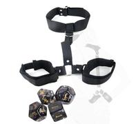 Set di 2 cinturini multifunzionali per lo yoga, stretching dei muscoli delle mani, accessorio per studio yoga