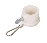 Set di 2 Clip per Bandiera Girevole Anti Wrap 360 | Pezzi di Ricambio di misurini per Bandiere, mollette rotanti Antivento per la Bandiera Esterna, Supporto Semplice per Nati residenziali