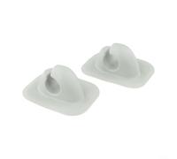 Set di 2 clip per remi, per gommoni e kayak, mantiene le pagaie fisse e previene il posizionamento sbagliato (grigio)