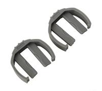 Set di 2 clip per rondella auto a C, per idropulitrici Karcher K2 K3, supporto per il fissaggio sicuro degli accessori per la pulizia (2 grigi)