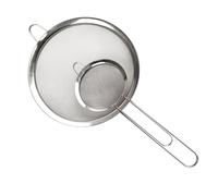 Set di 2 colini da cucina, in acciaio inox, per cucina, quinoa, farina, riso, zucchero a velo, tè