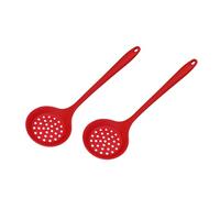 Set di 2 colini da cucina in silicone, schiumarola, mestolo scolapasta per scolare e cucinare
