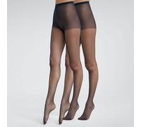 Set di 2 collant Beauty Resist - 15 denari Blu 46 (IT) - 42 (FR)