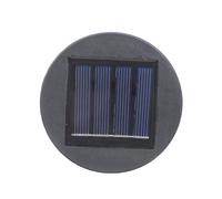 Set di 2 componenti di ricambio per luce solare IP65 alloggiamento per lampade da giardino ad energia solare Pannello di ricambio per luci da giardino