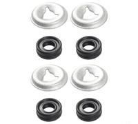 Set di 2 componenti di riparazione per lavastoviglie WR2X7054 con dado a pressione e guarnizione per albero sostituisce WD8X181 WD08X0181 AP2059046 297552 AH298353 EA298353