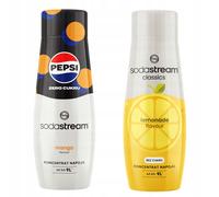 Set di 2 concentrati d'acqua. Sodastream Pepsi MAX Mango + Lemonade Zero