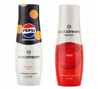 Set di 2 concentrati e sciroppi per acqua. Sodastream Pepsi MAX Mango + Cola