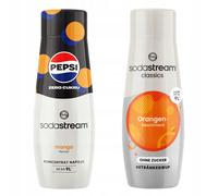 Set di 2 concentrati e sciroppi. Sodastream Pepsi MAX Mango + Arancia Zero