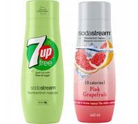 Set di 2 concentrati SodaStream 7UpFREE+Pompelmo