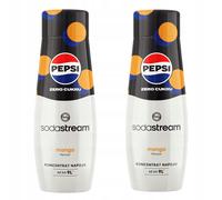 Set di 2 concentrati Sodastream e 2 sciroppi dietetici Pepsi Max Mango Zero Zucc