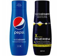 Set di 2 concentrati SodaStream Pepsi+Energy