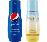 Set di 2 concentrati SodaStream Pepsi+Limonata