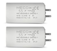 Set di 2 condensatori 5.5 µF Tapparella speciale con alette piccole 2,8 mm - GARANZIA di 2 anni