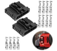 Set di 2 Connettori di Riparazione per Luci Posteriori, Connettore 6 Pin, Presa Fascio Fanale Posteriore Connettori di Riparazione Luci Posteriori Compatibile con Peugeot e Citroen
