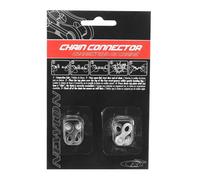 Set di 2 connettori per catena (sgancio rapido) Newton Shimano-Sram 11 v Argento