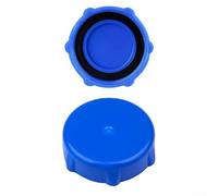 Set di 2 coperchi di ricambio per valvola di scarico della piscina, per modello P01006, con guarnizione robusta per mantenere l'efficienza e la sicurezza del sistema di drenaggio della piscina (blu)