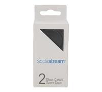 Set di 2 coperchi per caraffe in vetro, compatibili con Sodastream Crystal & Penguin