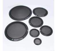 Set di 2 coperture antipolvere per griglia degli altoparlanti, include viti per una vestibilità sicura e una maggiore durata degli altoparlanti (20,3 cm)