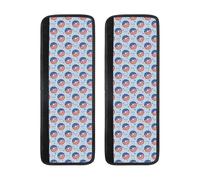 Set di 2 coperture antiscivolo regolabili per maniglie del frigorifero, a forma di ciambella con gli Stati Uniti, coperture per maniglie per lavastoviglie, forno e cucina