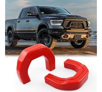 Set di 2 coperture per gancio di traino anteriore compatibili con accessori Dodge RAM 1500 2019-2024, coperture per gancio di traino personalizzate (non adatte per RAM 1500 Classic, Warlock, RAM 2500