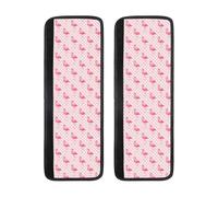 Set di 2 coperture per maniglie del frigorifero con fenicottero carino con cuore, antiscivolo, regolabili, coperture per maniglie per lavastoviglie, forno, cucina