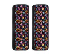 Set di 2 coperture per maniglie del frigorifero con labbra colorate e cuori, antiscivolo, regolabili, per lavastoviglie, forno, cucina, decorazione