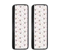 Set di 2 coperture per maniglie del frigorifero con panda a forma di cuore, antiscivolo, regolabili, coperture per maniglie per lavastoviglie, forno, decorazione per cucina