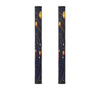 Set di 2 coperture per maniglie del frigorifero, con sistema Universe Planet, lavabili per maniglie di elettrodomestici da cucina, per forno a microonde, forno, lavastoviglie, frigorifero