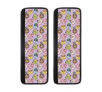 Set di 2 coperture per maniglie del frigorifero con stampa a ciambella, antiscivolo, regolabili, per lavastoviglie, forno, cucina, decorazione