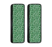 Set di 2 coperture per maniglie del frigorifero con stampa con simbolo verde pi, antiscivolo, regolabili, coperture per maniglie per lavastoviglie, forno, decorazione per cucina