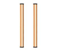 Set di 2 coperture per maniglie del frigorifero, motivo geometrico arancione e marrone, lavabili per elettrodomestici da cucina, per forno a microonde, forno, lavastoviglie, frigorifero