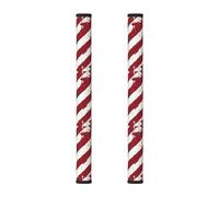 Set di 2 coperture per maniglie delle porte del frigorifero, con bandiera americana degli Stati Uniti, lavabili, per fornelli a microonde, forno, lavastoviglie, frigorifero