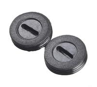 Set di 2 coperture per spazzole in carbone per accessori motore utilizzati su smerigliatrice elettrica a martello, macchina da taglio, sega elettromeccanica (14 mm)