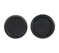 Set di 2 coperture protettive per obiettivo posteriore con protezioni per il corpo per OM Mount OM-1 OM-2 OM-3 e altri obiettivi della fotocamera