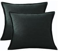 Set di 2 Copri Federe Cuscini Divano 50x70/40x60/60x60 Copricuscino Con Cerniera,Federe Moderne Per Camera Da Letto Divano Decorativo Velluto A Coste Elegante Lavabile(Verde militare,30x50 cm 2 pack)