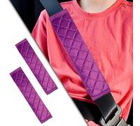 Set di 2 Copricintura sicurezza per auto per bambini, Accessori interni per donna/uomo, Kit copricintura lunghi
