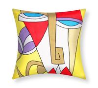 Set di 2 copricuscini 45x45 cm ricamati Art Nivara