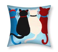 Set di 2 copricuscini ricamati Art Orphia 45x45 cm