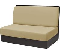Set Di 2 Copridivani In Velluto Per Camper,Coprischienale E Sedute Elasticizzati Con Cinghie,Protezione Lavabile E Resistente Ai Graffi Degli Animali Domestici Per Camper(Beige,1 Sets)
