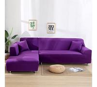 Set Di 2 Copridivano Componibili A L, Protezione Elastica Antiscivolo For Mobili(Y,3 Seater+4 Seater)